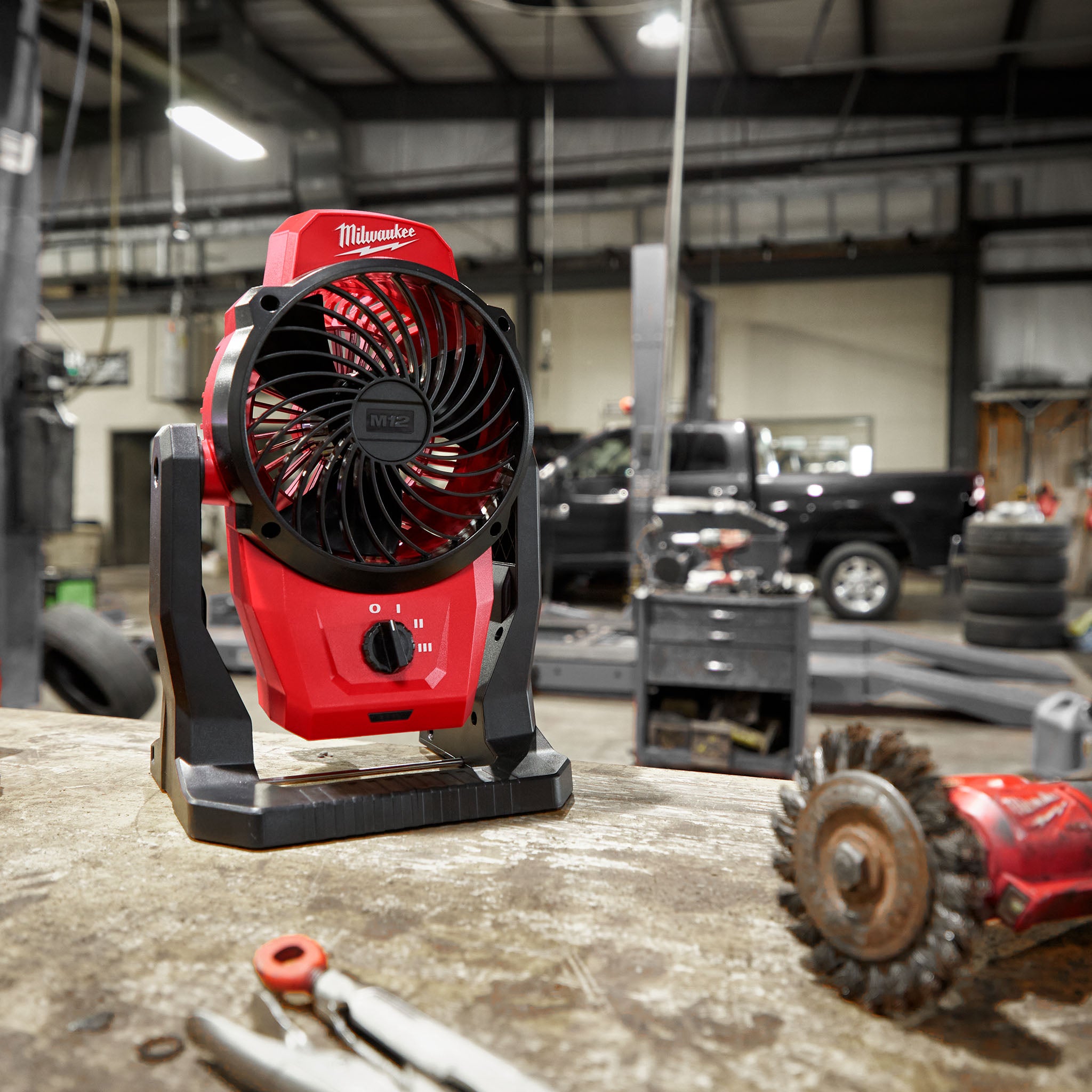 Milwaukee 0820-20 - M12 Mounting Fan (Tool Only)