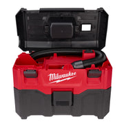 Milwaukee 0880-20 – Aspirateur eau et poussière sans fil au lithium-ion M18 18 V de 7,5 litres (outil seulement)