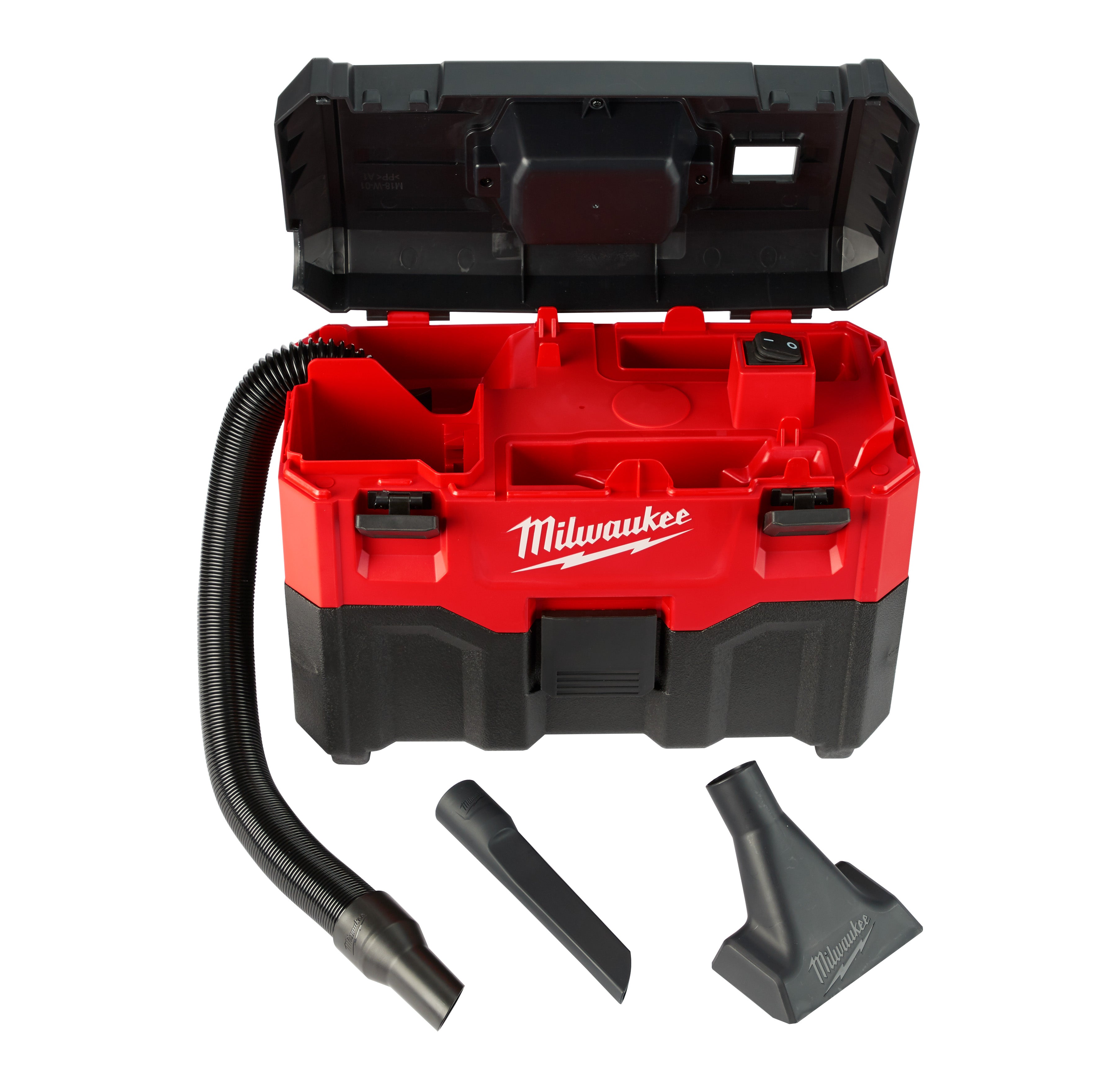 Milwaukee 0880-20 – Aspirateur eau et poussière sans fil au lithium-ion M18 18 V de 7,5 litres (outil seulement)