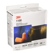 3M 1100 - Foam Earplugs (200-Pair)