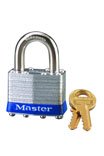 Master Lock 21W1-KZ - Rekeyable Padlock Set (1-Through-6)