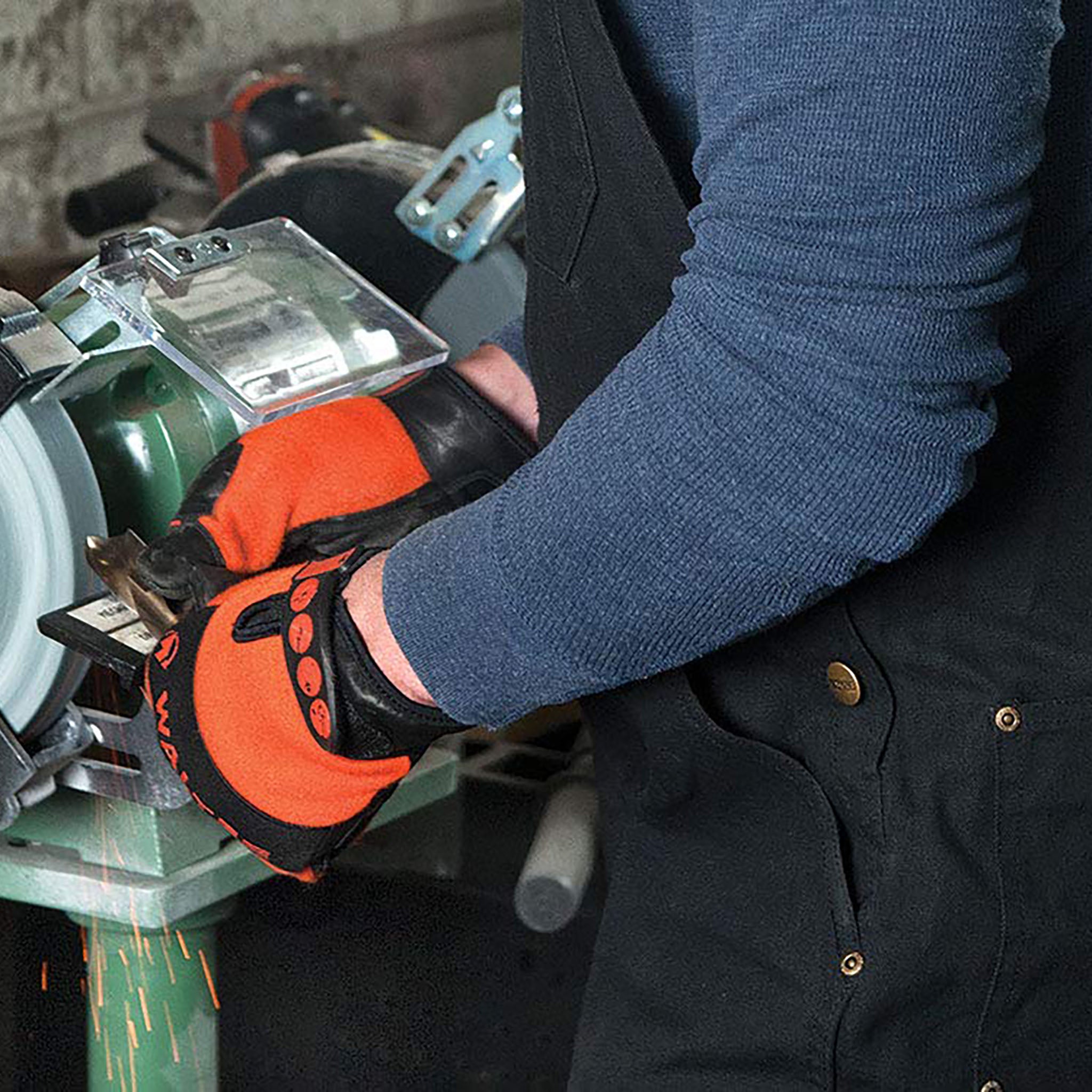 WALTER 12E344 Bench Wheel Type 1 - 6" Coarse Bench Grinding Wheel