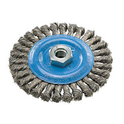 WALTER 13L514 - 5" Stainless Knot-Twisted Wire Wheel Brush