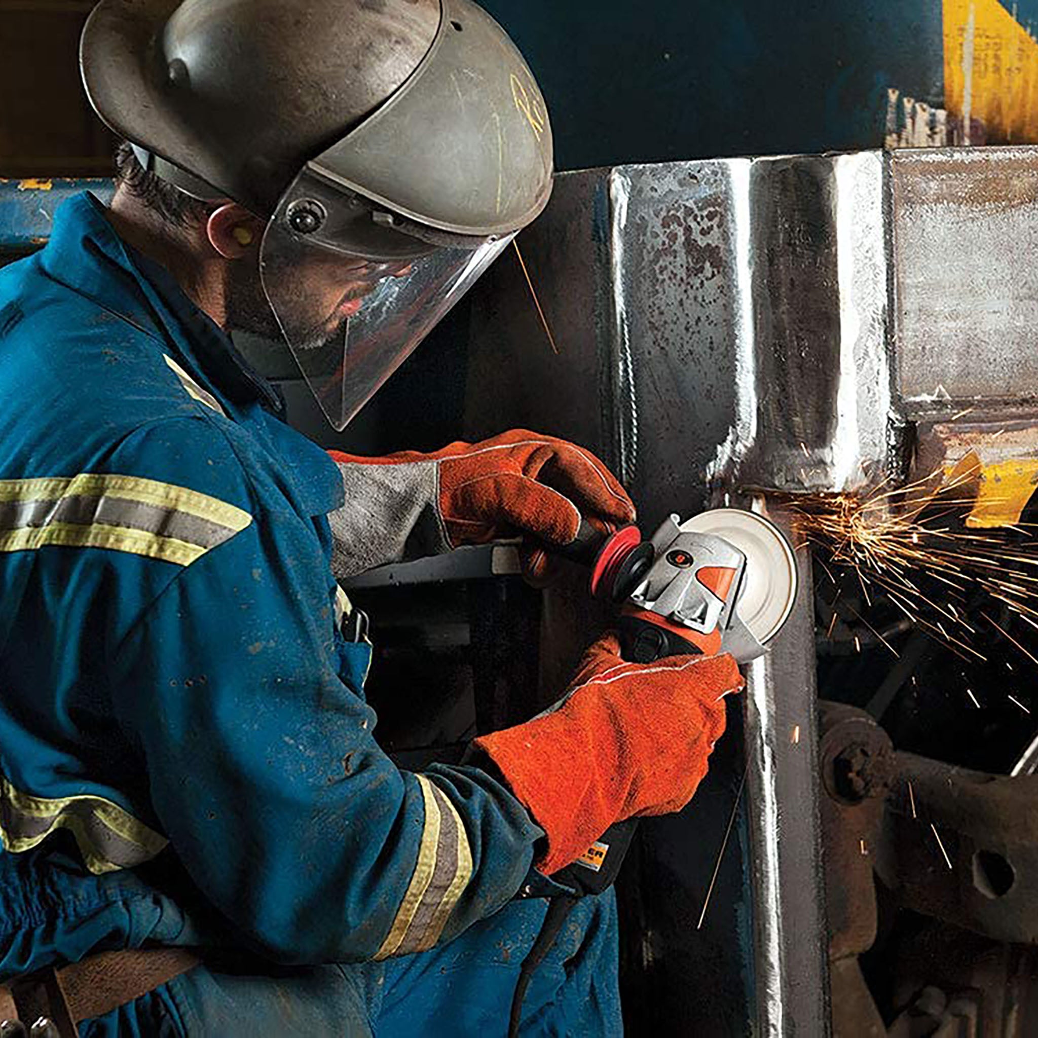 WALTER 15X712 Coolcut XX - 7" Ceramic Sanding Discs, 120-Grit (25-Pack)