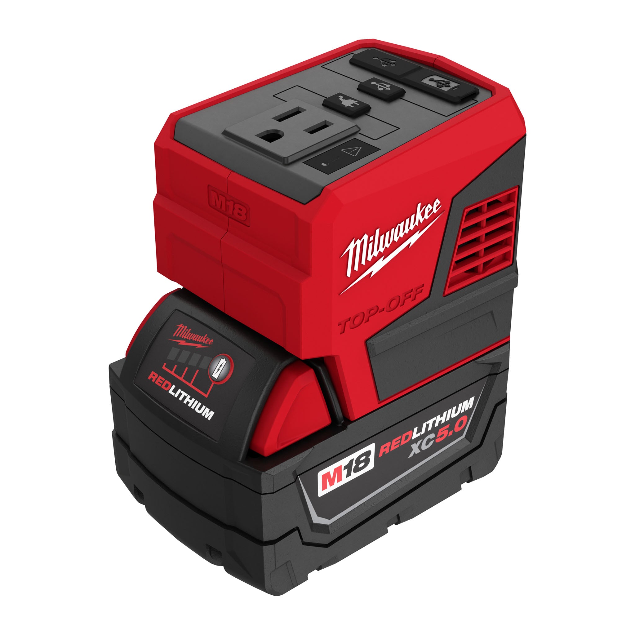 Milwaukee 2846-20 - M18 TOP-OFF 175W Power Supply/Inverter (Tool Only)