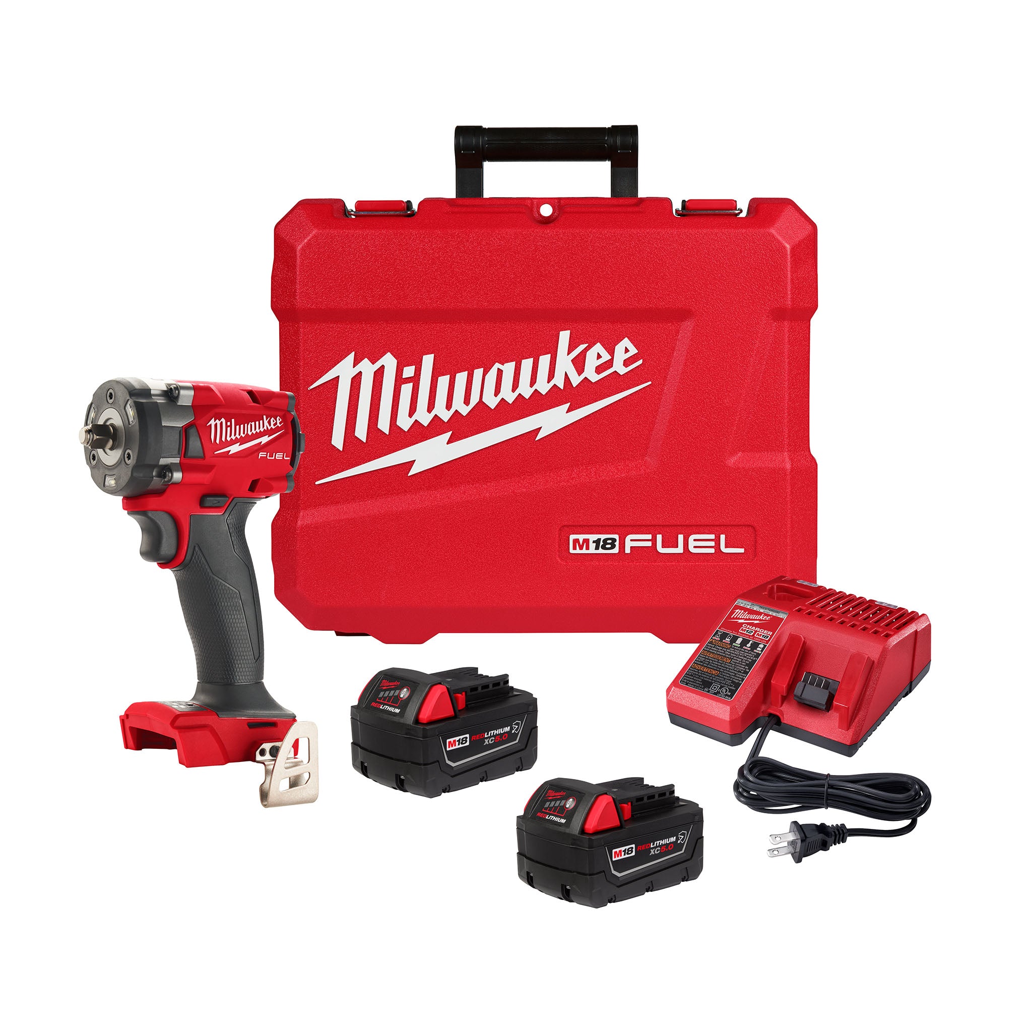 Milwaukee 2854-22R - M18 FUEL 3/8" Compact Impact Wrench (Kit, Friction Ring)