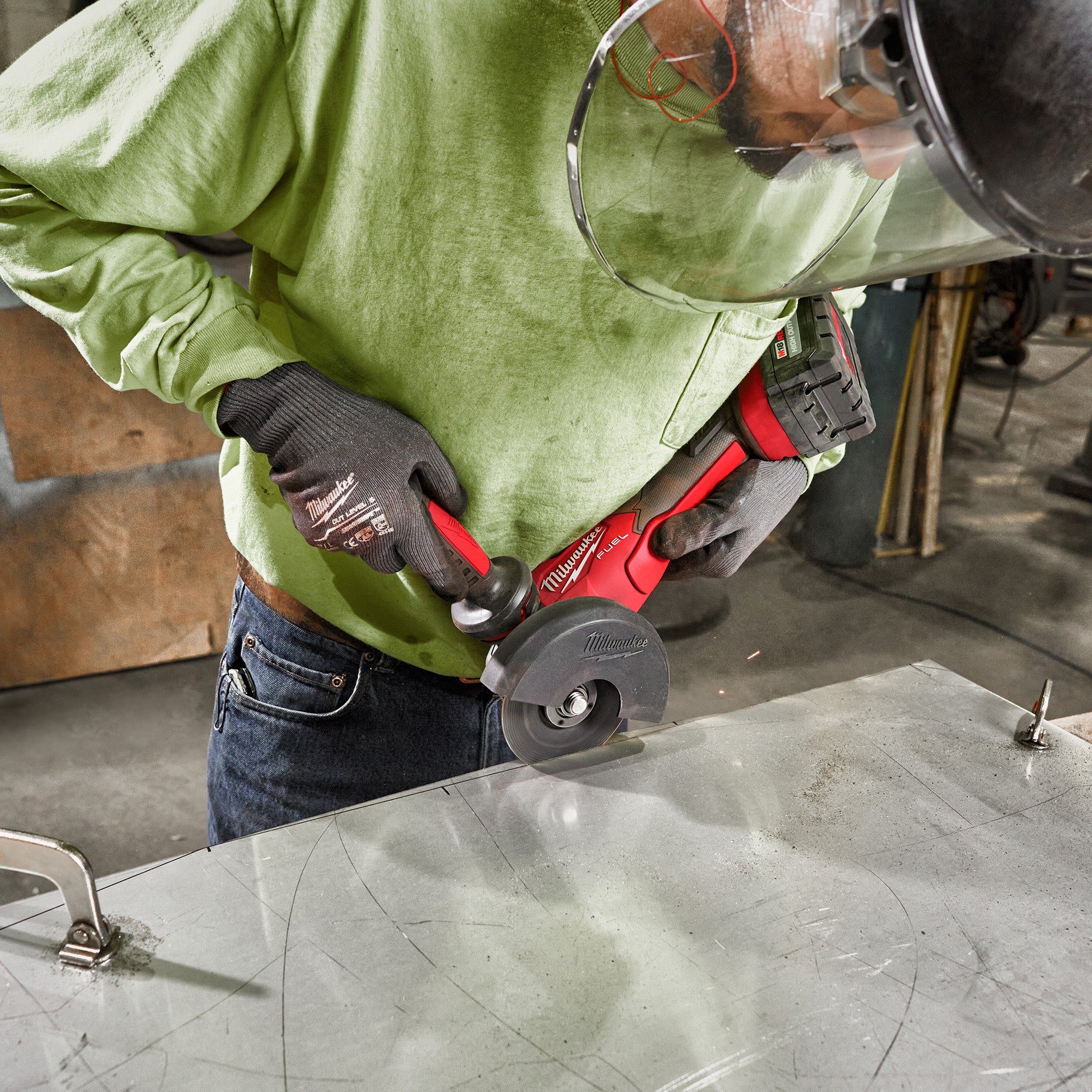 Milwaukee 2888-20 - M18 FUEL 4-1/2"/5" Variable-Speed Braking Grinder (Tool Only)