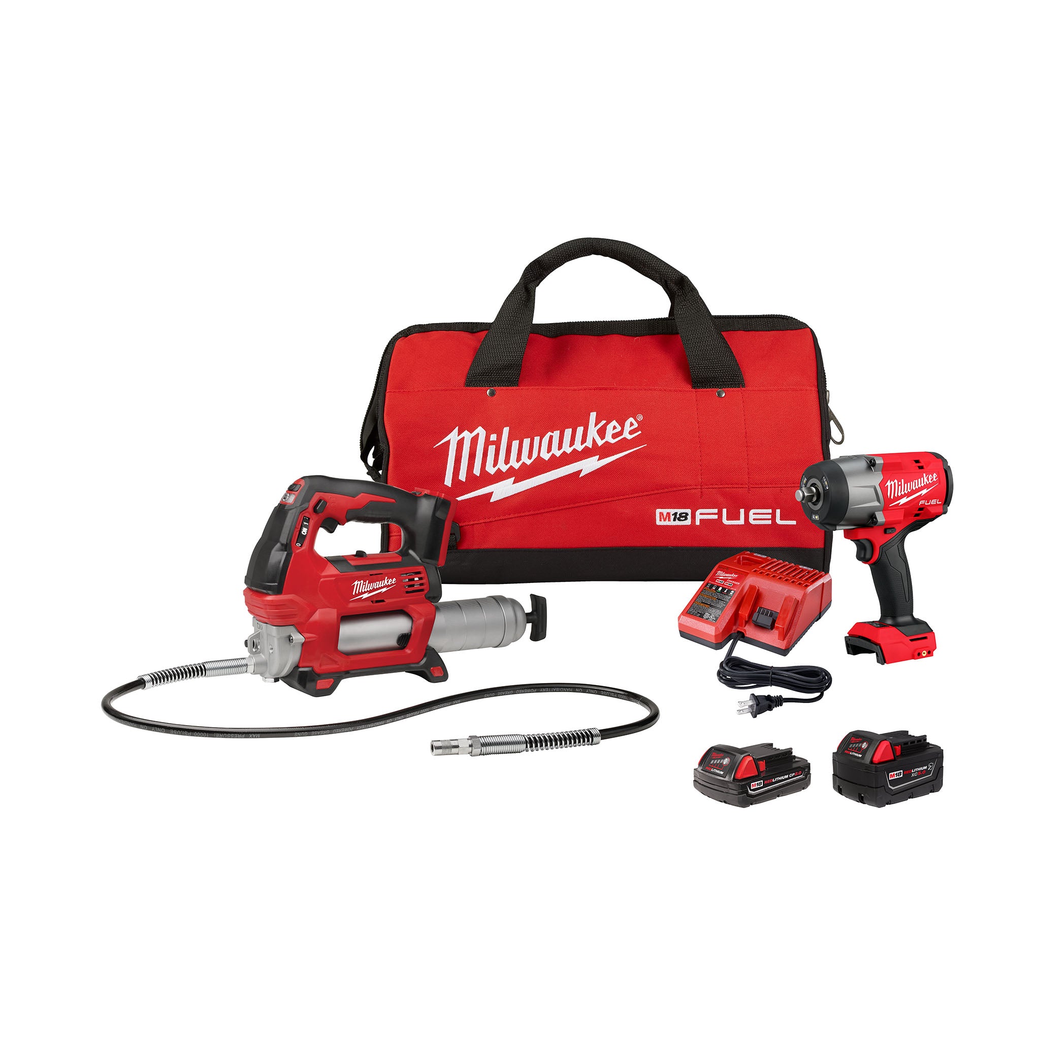 Milwaukee 2967-22GG - M18 FUEL 1/2" High-Torque Impact Wrench (Kit, Friction Ring)