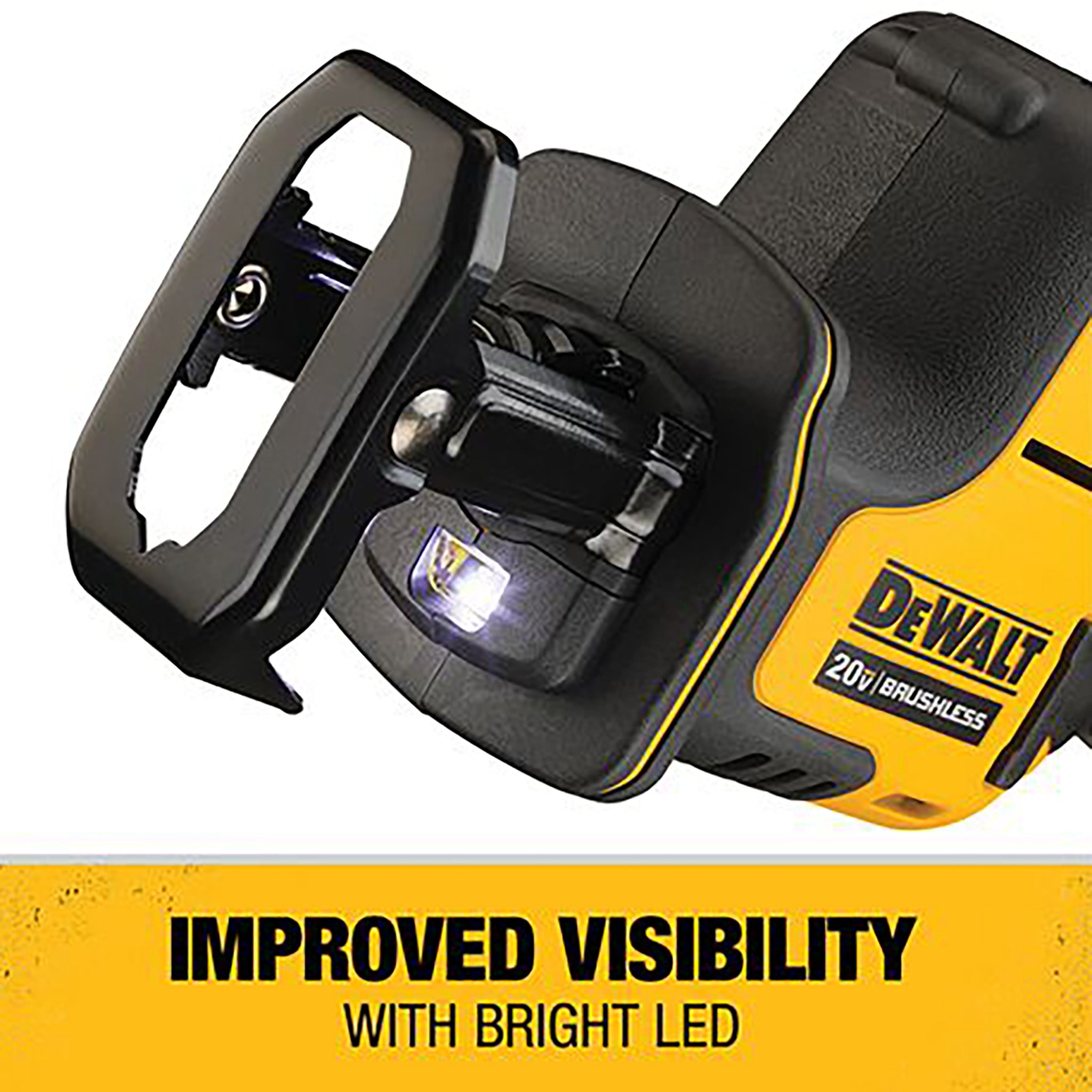 DEWALT DCS369B - 20V MAX ATOMIC Lithium-Ion Cordless Brushless One-Handed Reciprocating Saw (Tool Only)