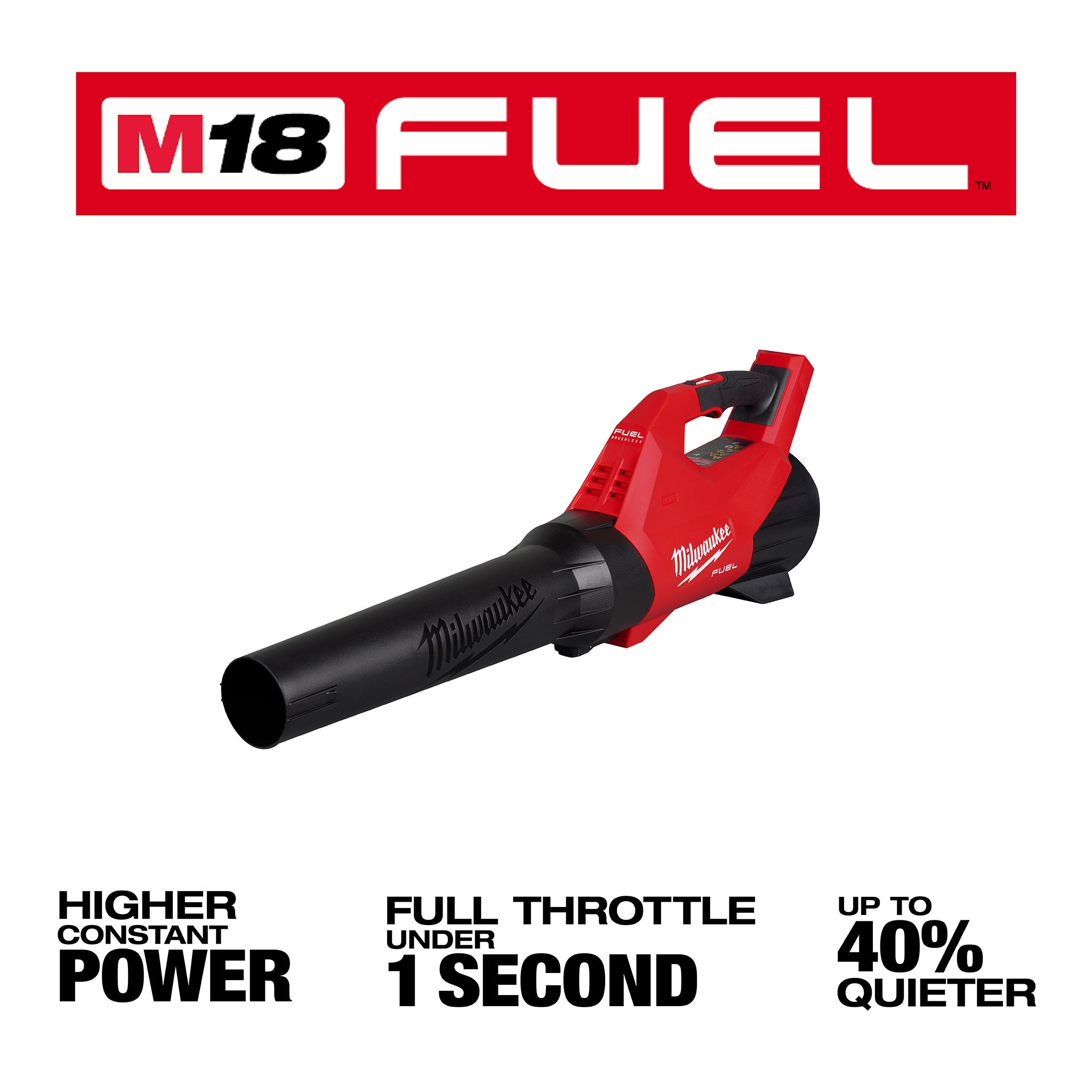 Milwaukee 3017-20 - M18 FUEL 120 MPH 500 CFM 18V Lithium-Ion Brushless Cordless Handheld Blower (Tool-Only)