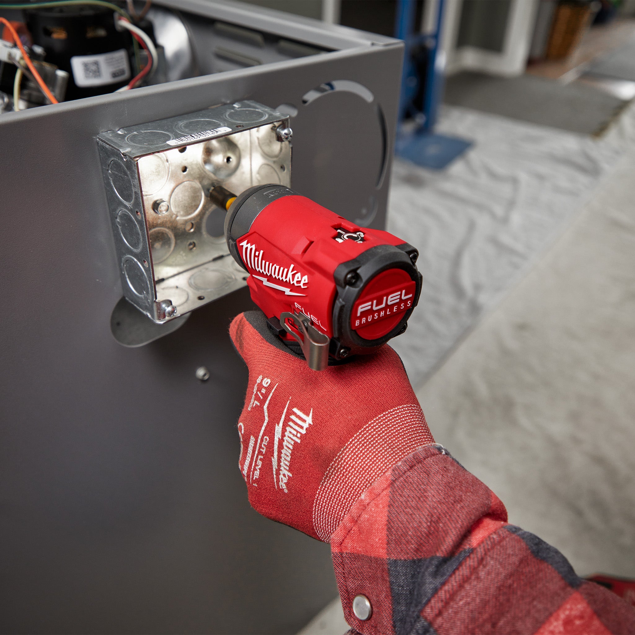 Milwaukee 3453-22 - M12 FUEL 12V Li-Ion Brushless Next Generation 1/4 in Hex Impact Driver Kit w/ (2) 2.0Ah Batteries