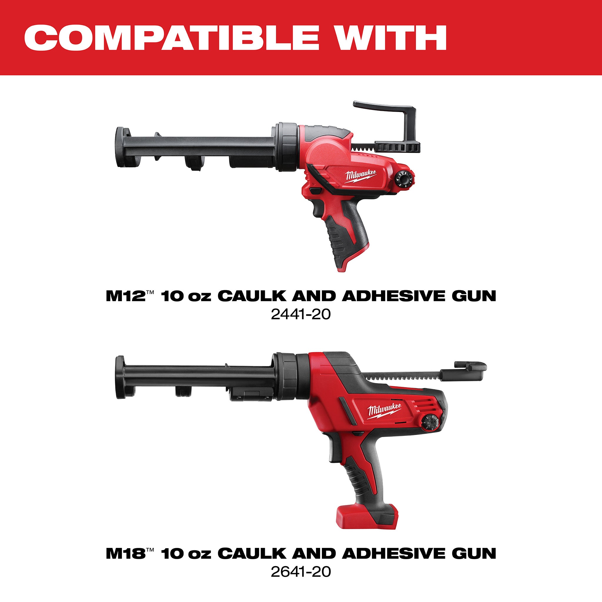 Milwaukee 2641-20 - M18 10 oz Caulk Gun (Tool Only)