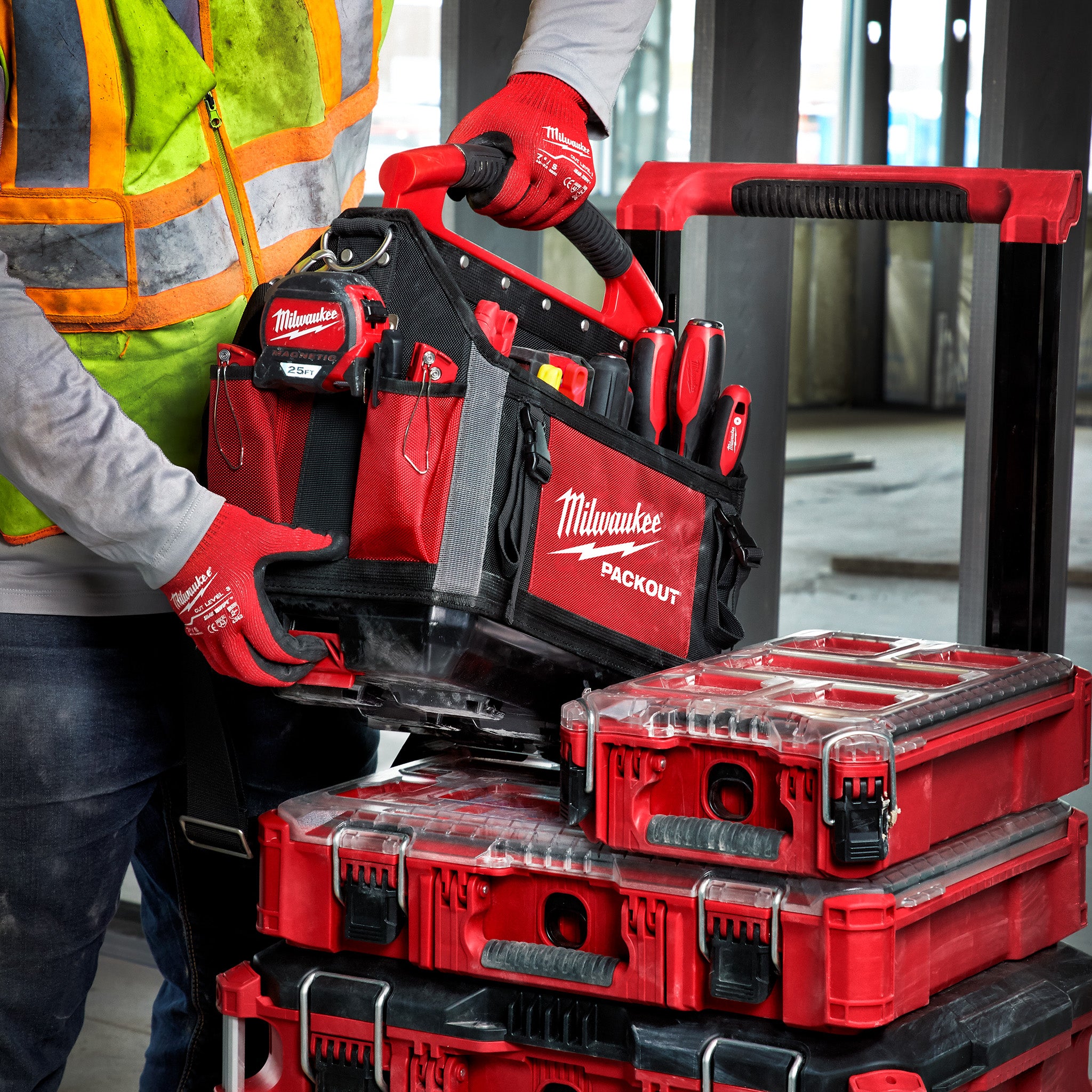 Milwaukee 48-22-8435 - Organiseur compact PACKOUT, 5 compartiments