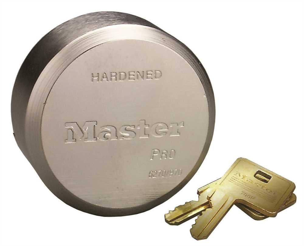Master Lock 6270KA - Stainless Steel Discus Padlock