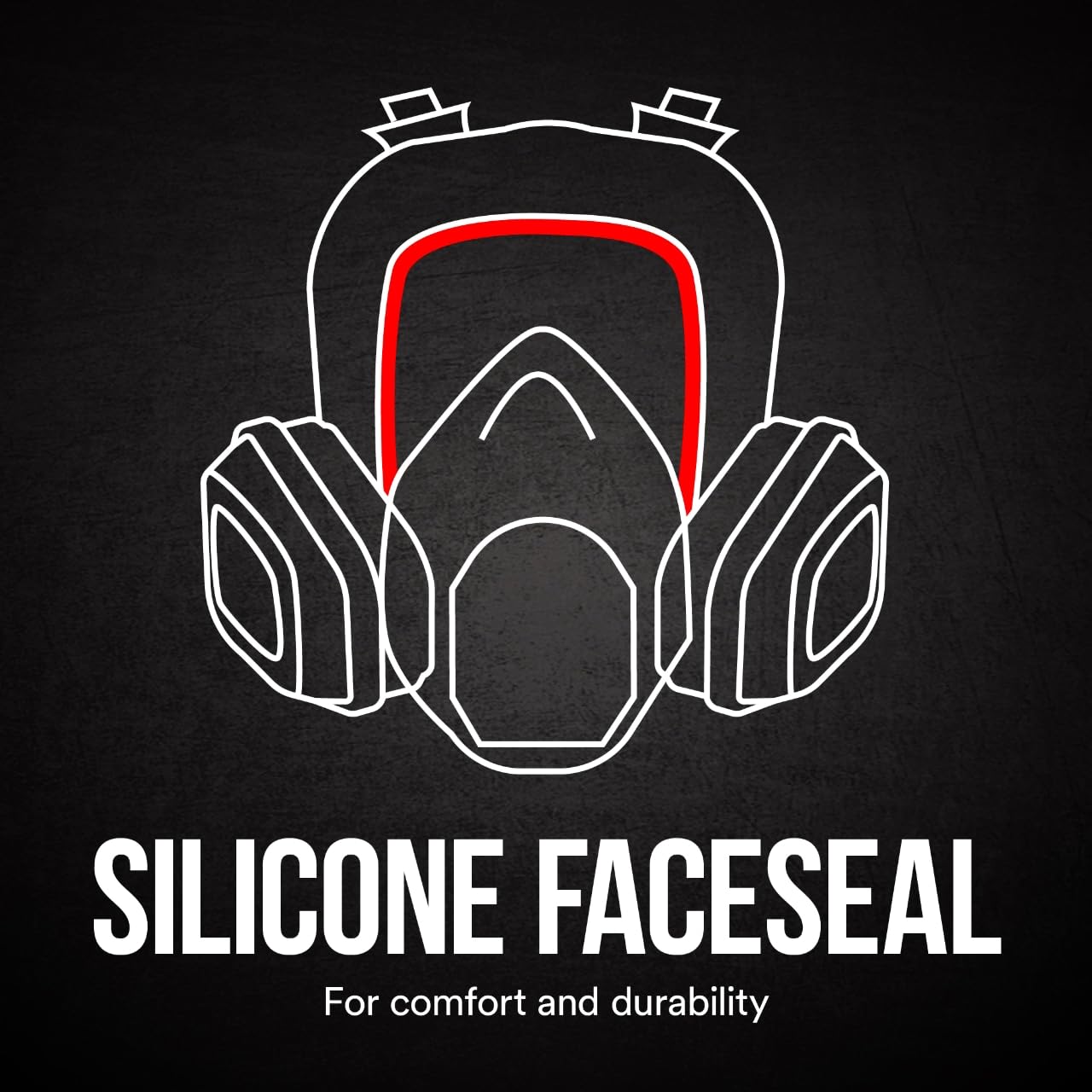 3M 6800 - Full-Face Respirator All-in-One Paint Kit, Medium