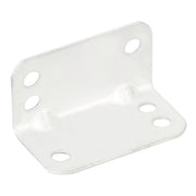 Richelieu CP52230 - Large Metal Brackets, White (100-Pack)