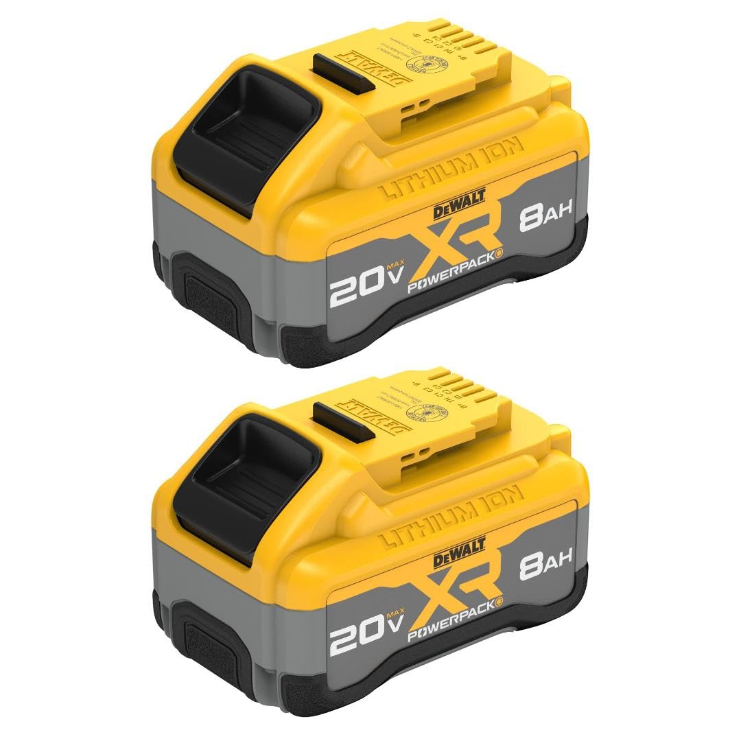 DEWALT DCB2108-2 - 20V MAX XR 8Ah Batteries (2-Pack)