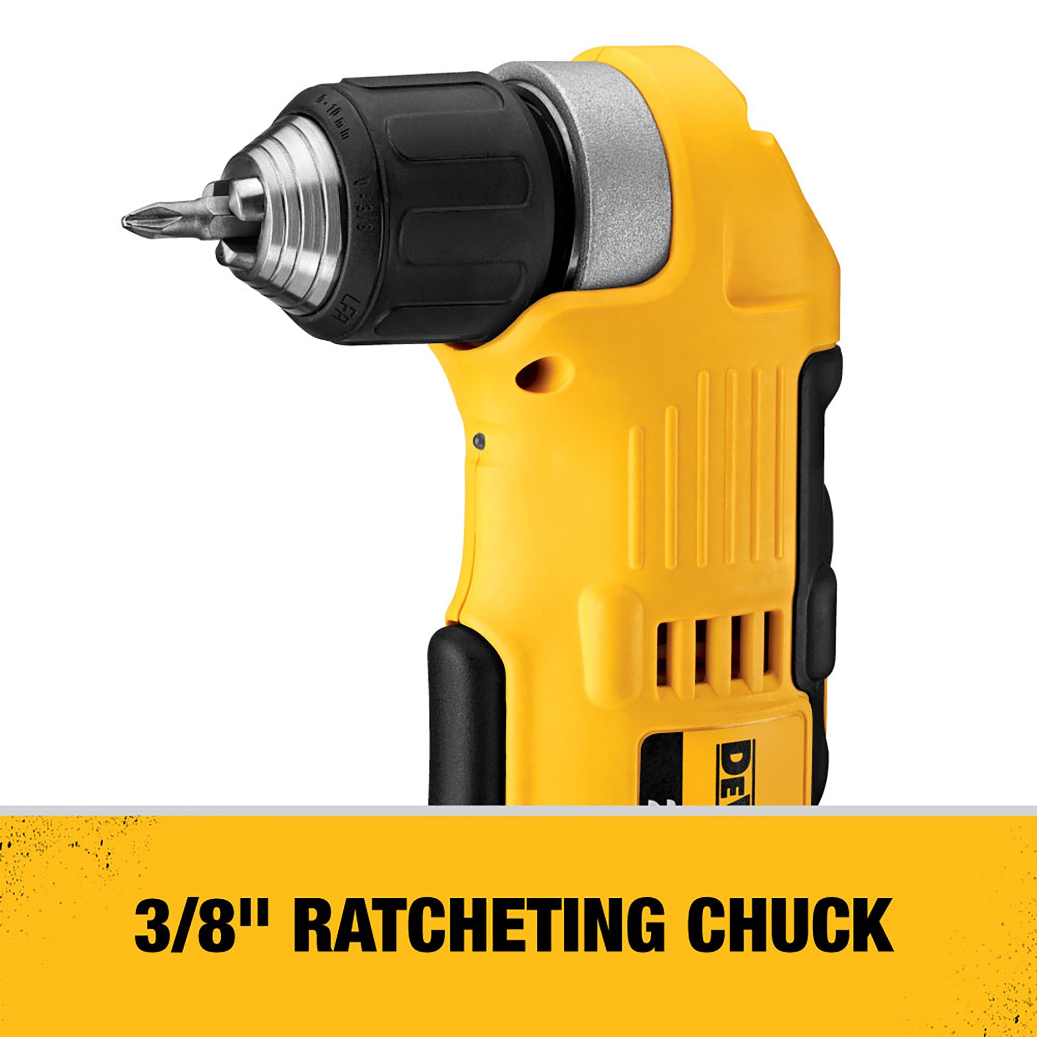 DEWALT DCD740B - 20V MAX Lithium-Ion Cordless 3/8-inch Right Angle Drill/Driver (Tool-Only)