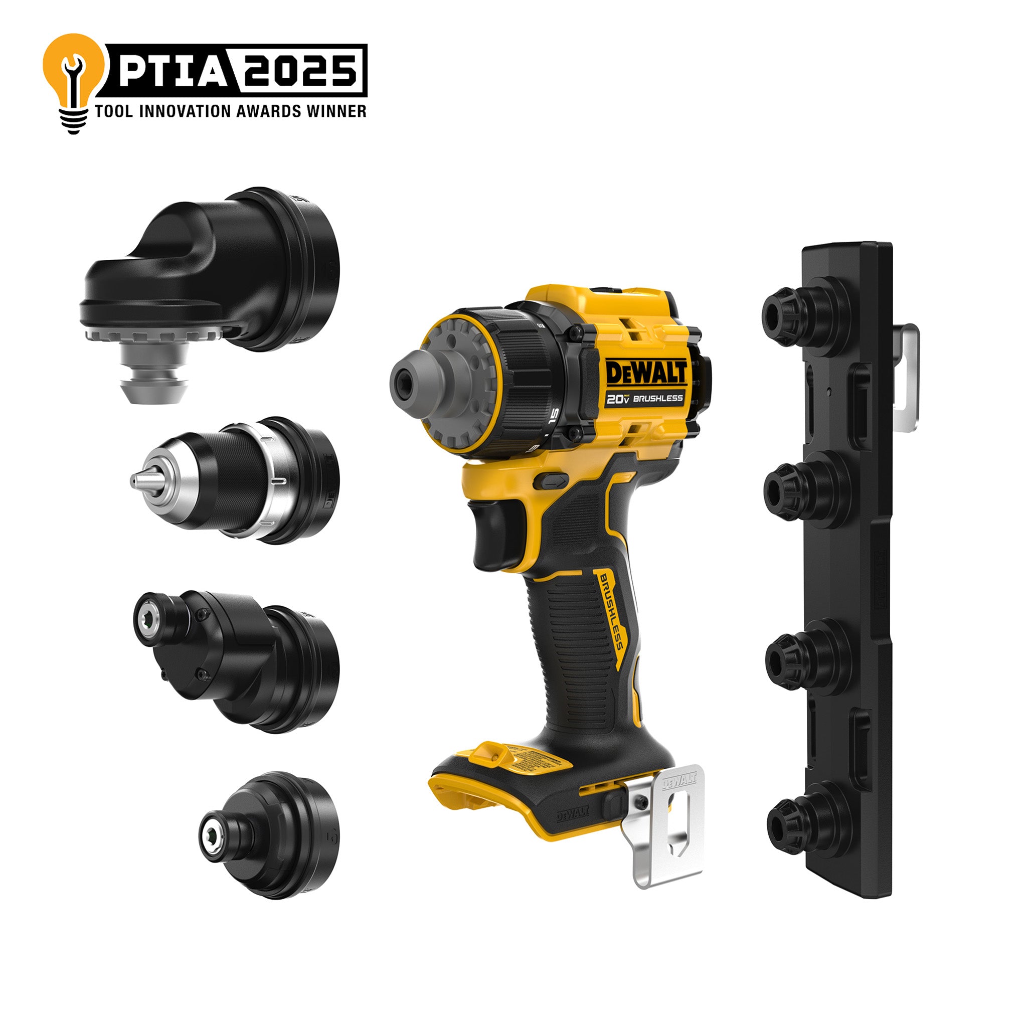 DEWALT DCD803B - Perceuse-visseuse multi-têtes sans fil 20V MAX ATOMIC (outil seul)