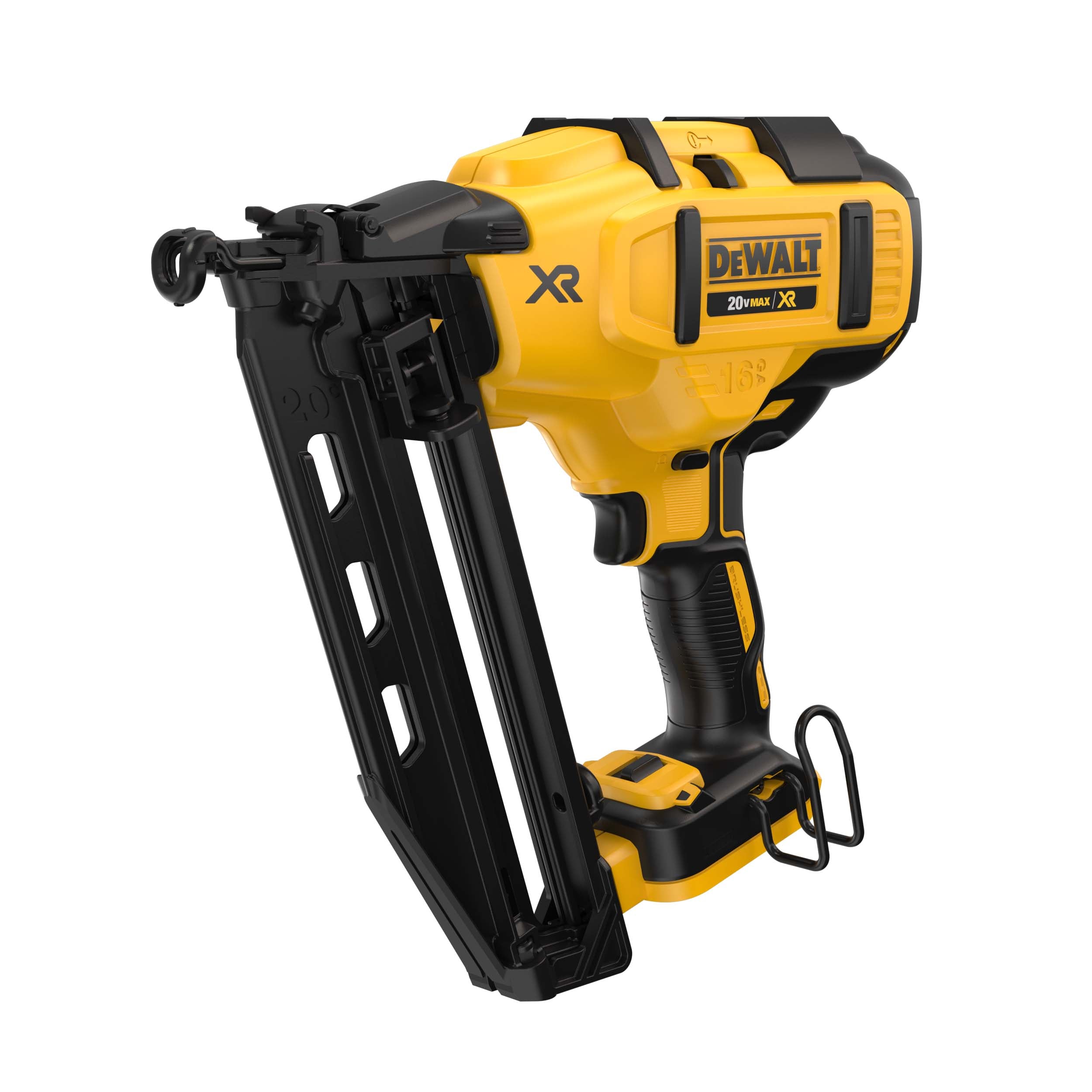 DEWALT DCN660B - 20V MAX XR Lithium-Ion Cordless Brushless 16-Gauge Angled Finish Nailer (Tool-Only)