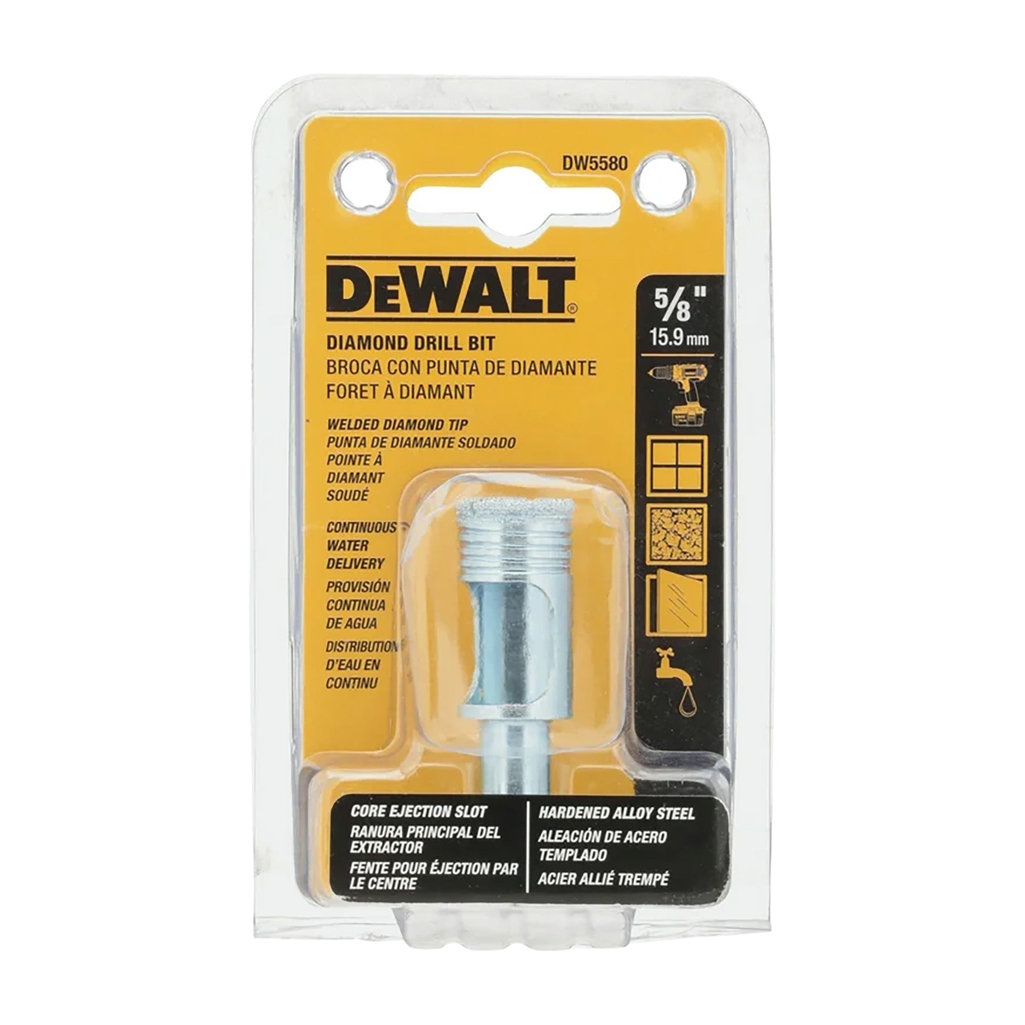 DEWALT DW5580 - 5/8" Diamond Drill Bit