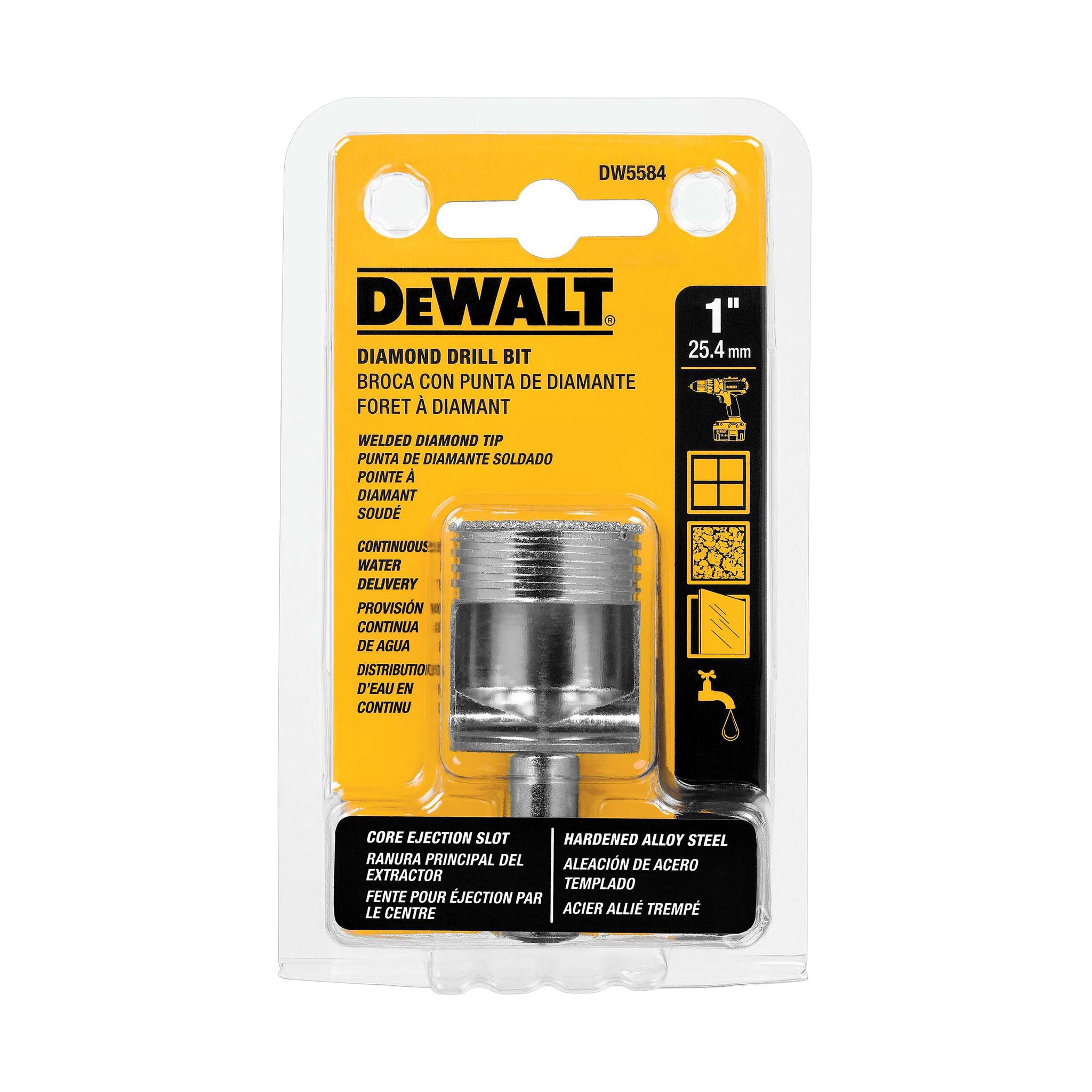 DEWALT DW5584 - 1" Diamond Drill Bit