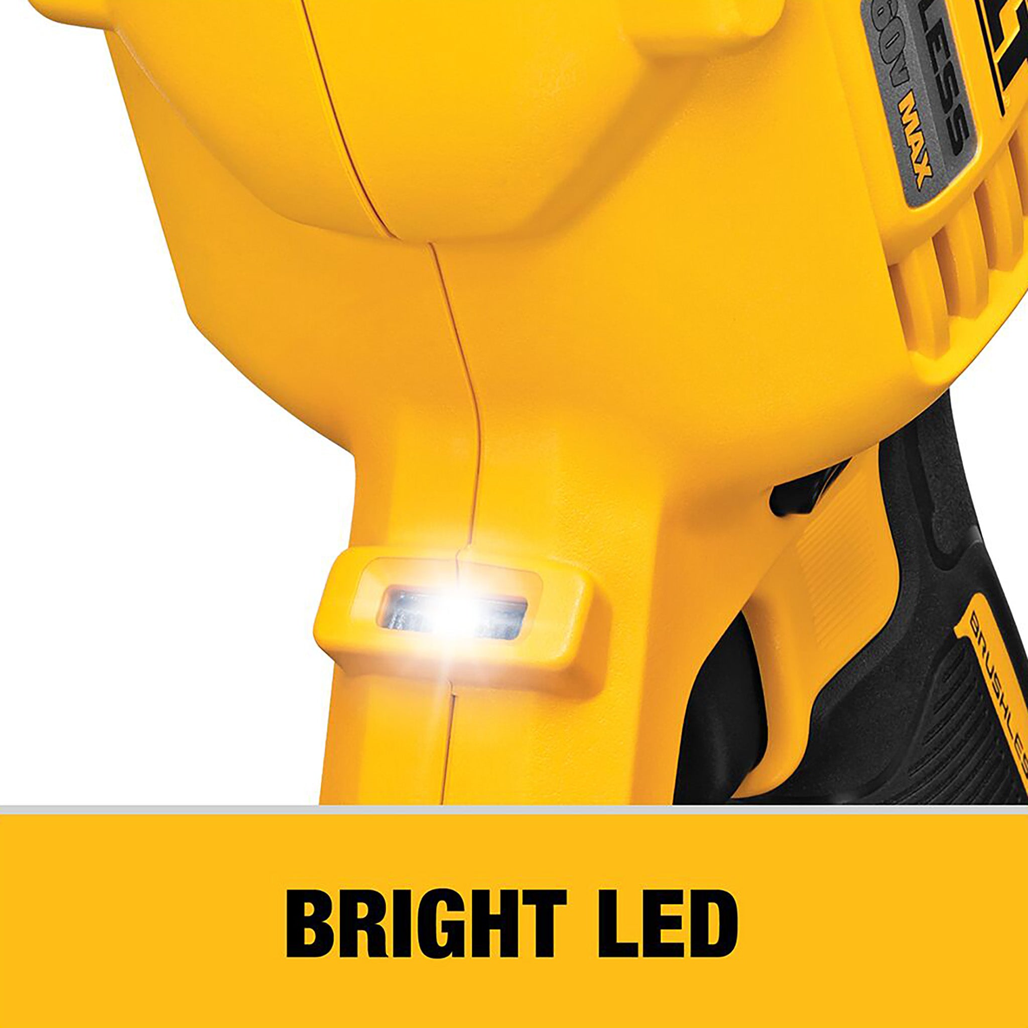 DEWALT DCD471B - Perceuse sans fil sans balai au lithium-ion 60 V MAX FLEXVOLT à changement rapide pour montants et solives avec système E-Clutch (outil seulement)