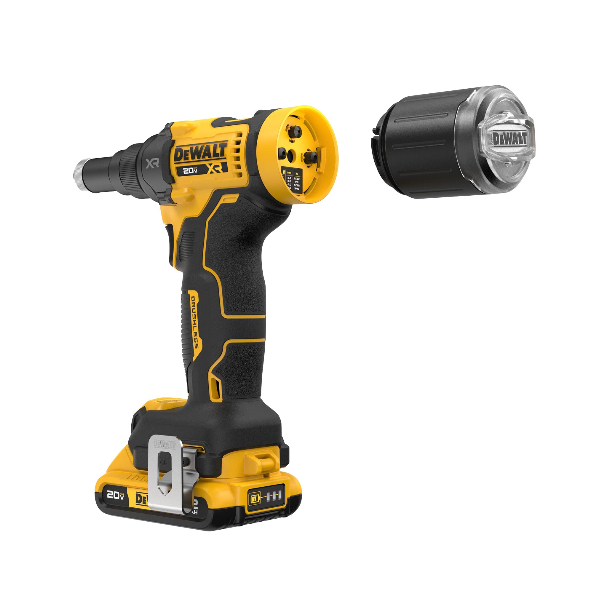 DEWALT DCF403B - 20V MAX XR Brushless Cordless 3/16 in. Rivet Tool (Tool Only)