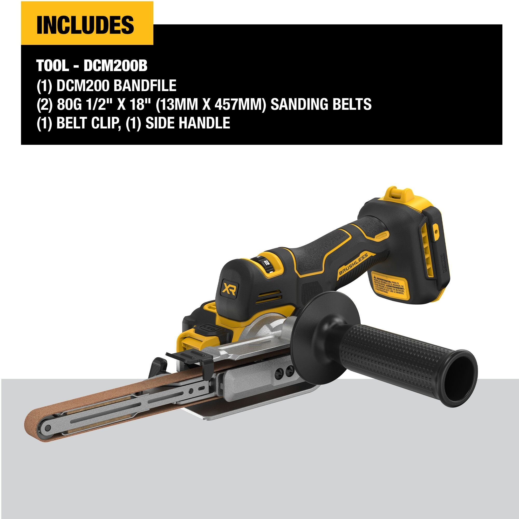 DEWALT DCM200B - 20V MAX XR 18 in. Bandfile (Tool Only)