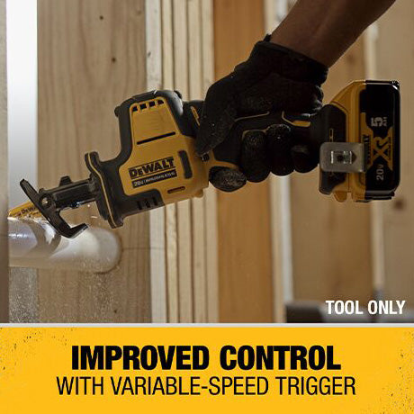 DEWALT DCS369B - 20V MAX ATOMIC Lithium-Ion Cordless Brushless One-Handed Reciprocating Saw (Tool Only)