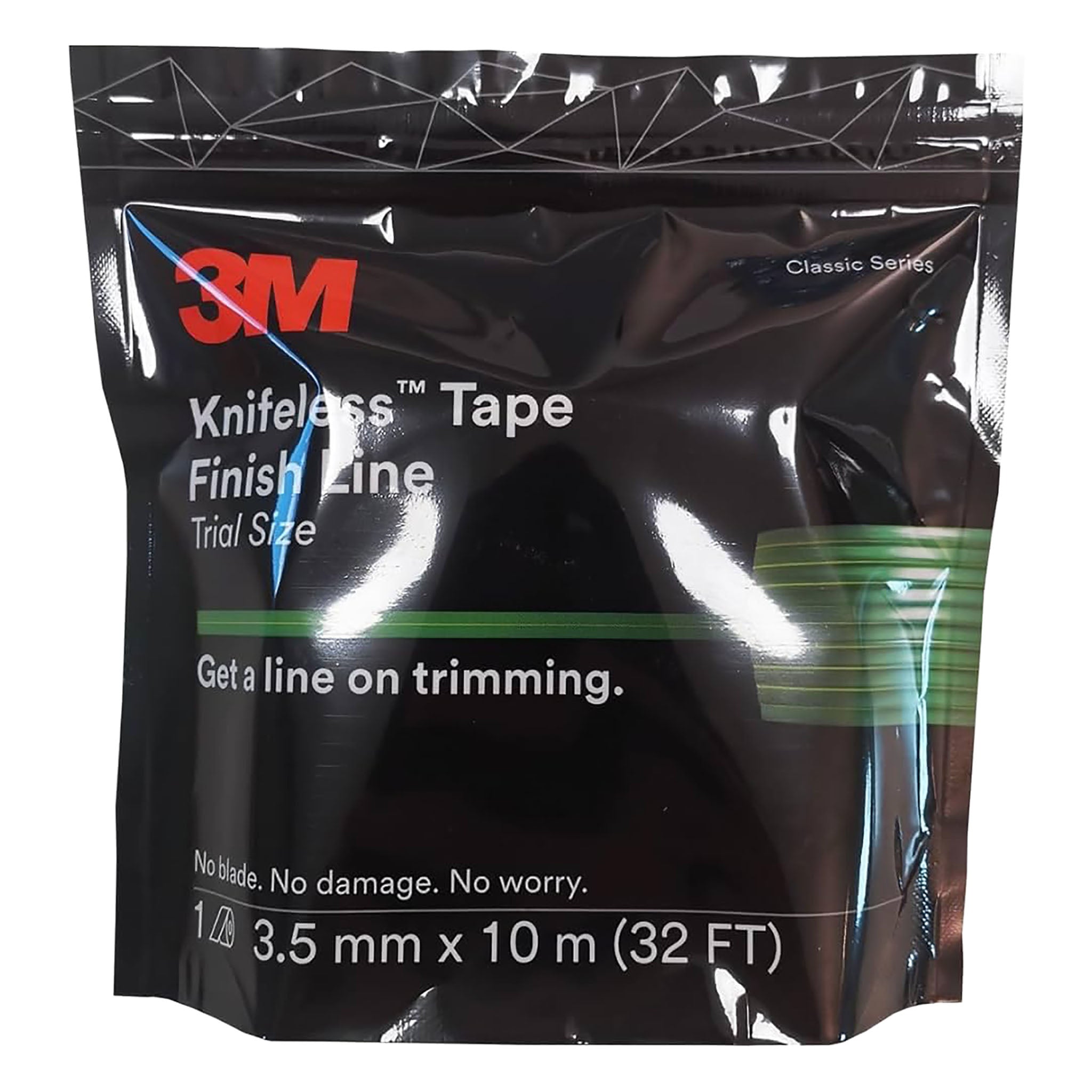 3M KTS-FL2 - Finish Line Knifeless Tape, Green, 3.5mm x 10m - 7100104852