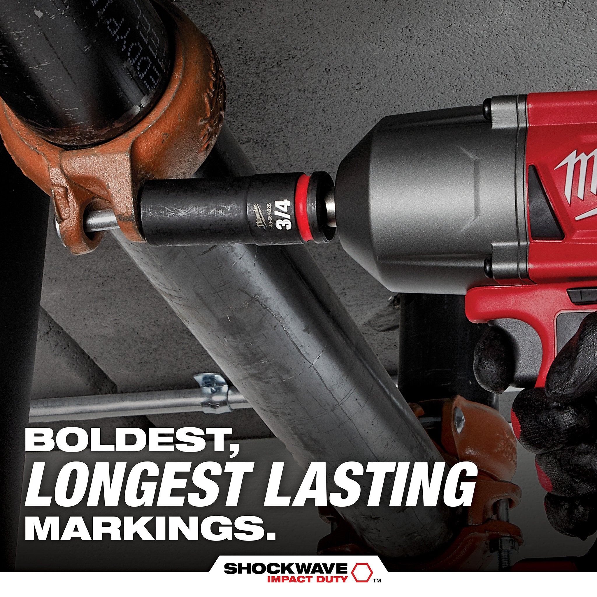 Milwaukee 49-66-7007 - Coffret de 14 douilles courtes 3/8"