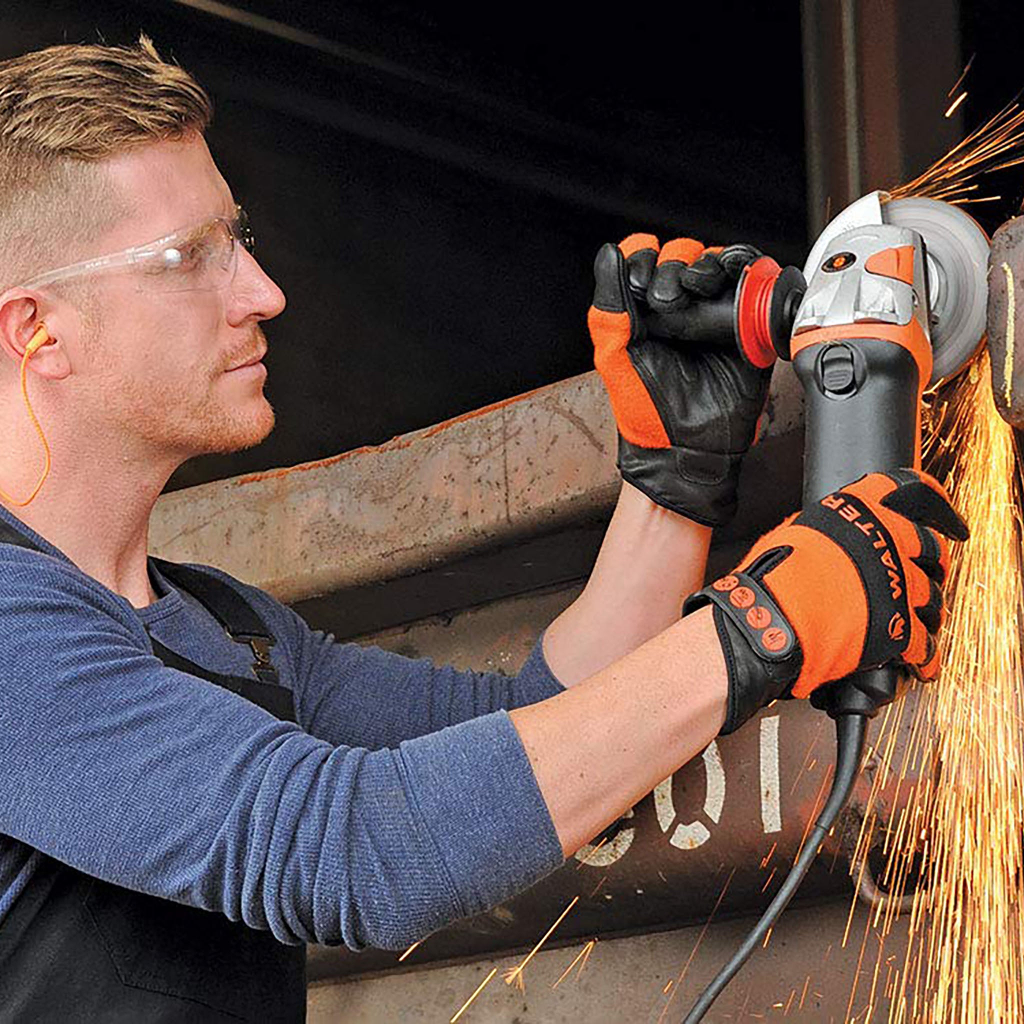 WALTER 08B502 HP Combo - 5" Combo Grinding Wheels (25-Pack)