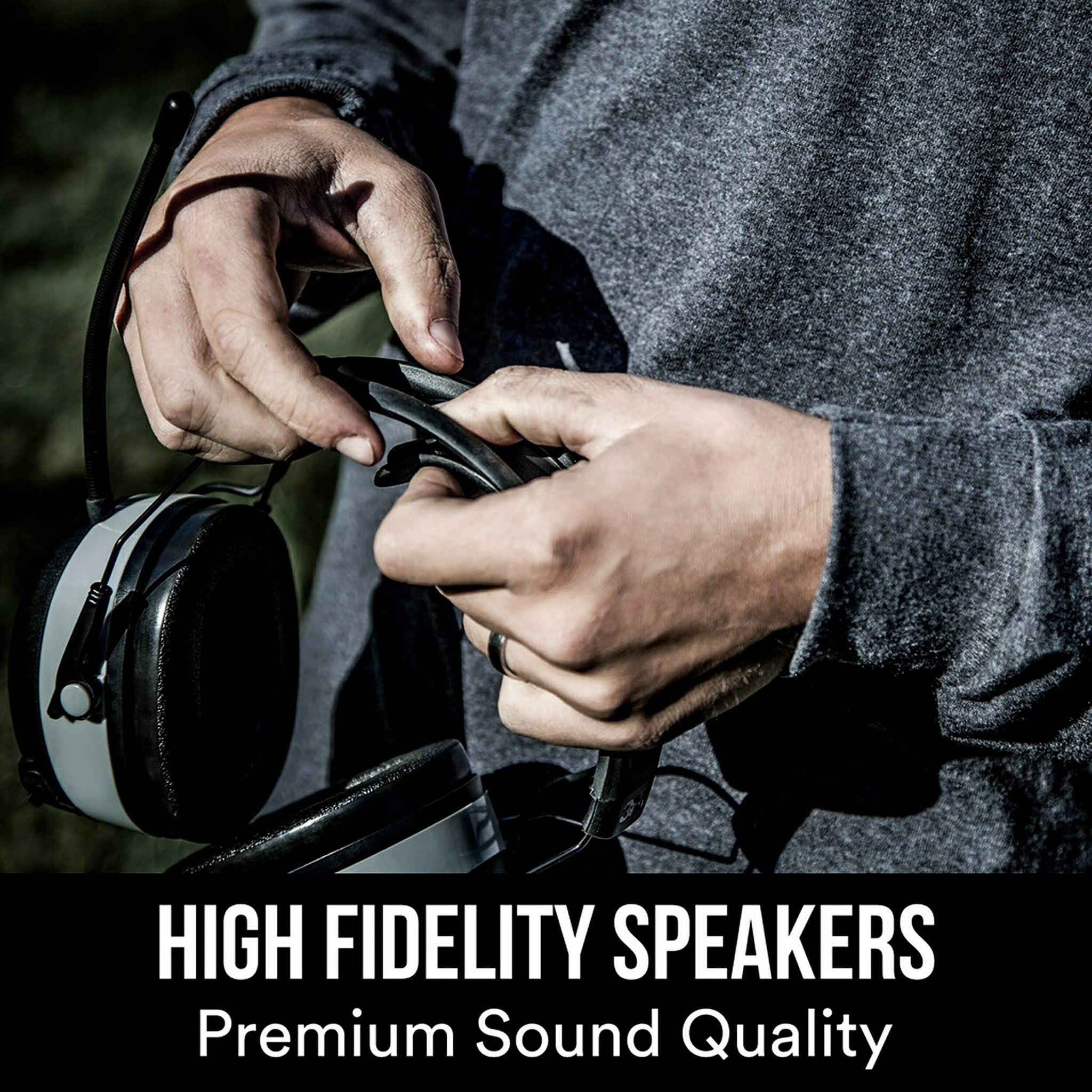 3M WorkTunes - Bluetooth Hearing Protection w/ AM/FM Radio