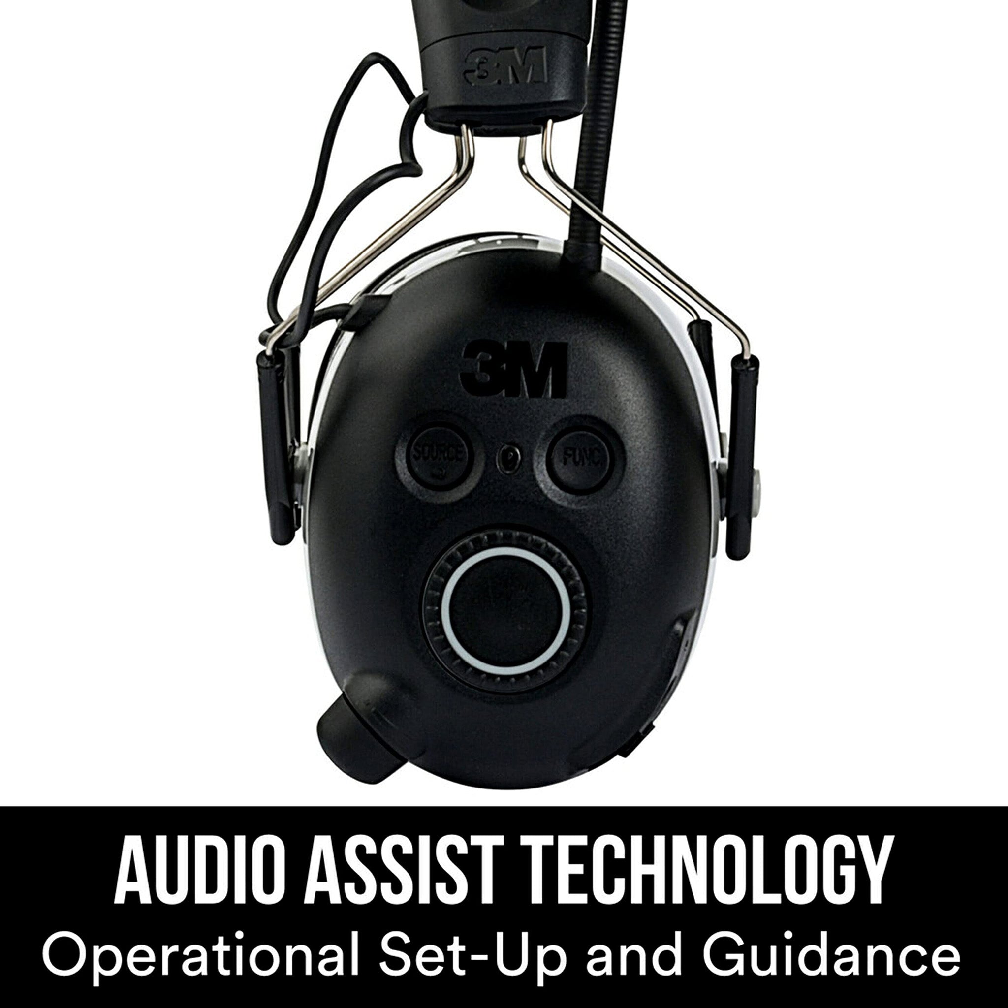 3M WorkTunes - Bluetooth Hearing Protection w/ AM/FM Radio
