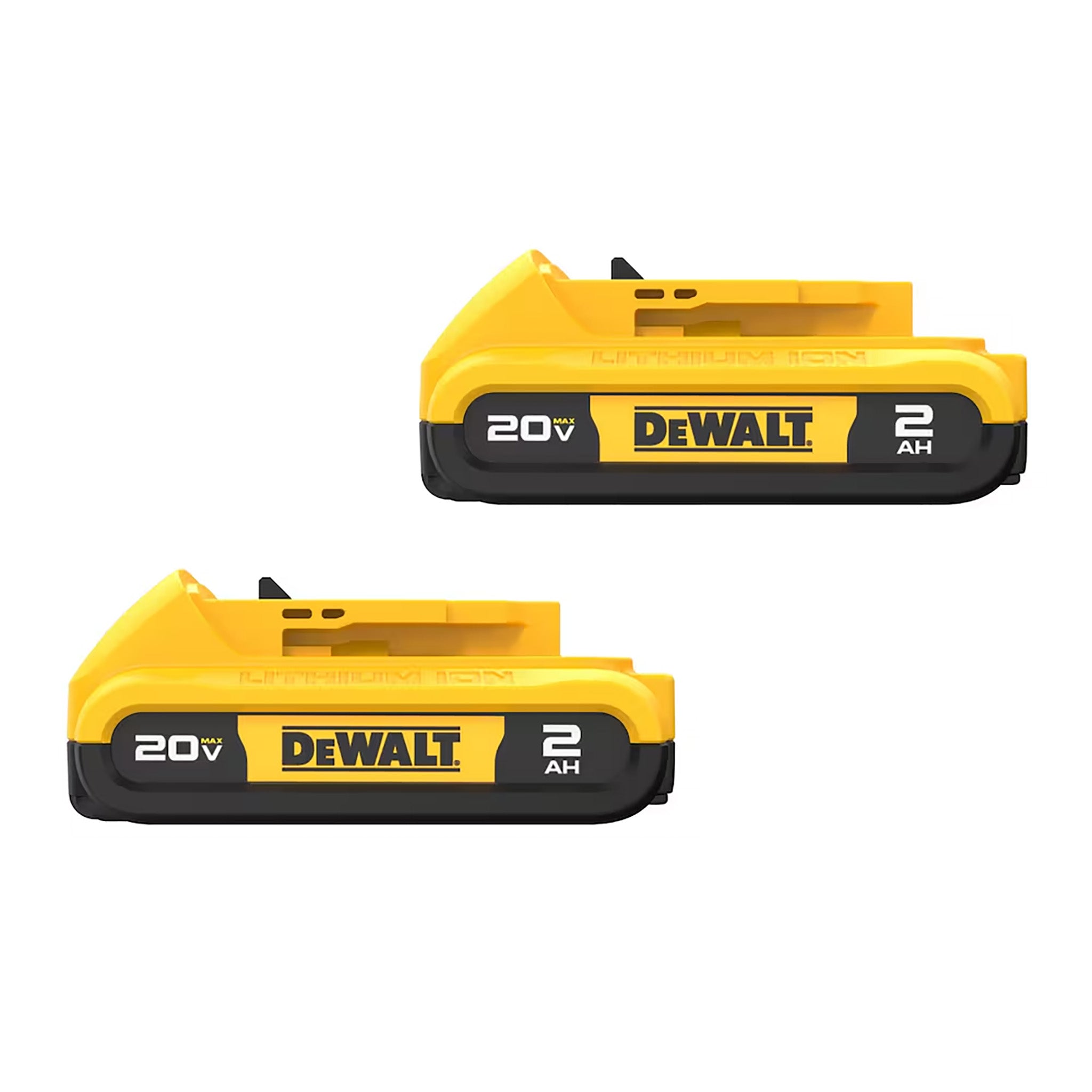 DEWALT DCB203-2 - 20V MAX Lithium-Ion 2.0Ah Compact Battery (2-Pack)