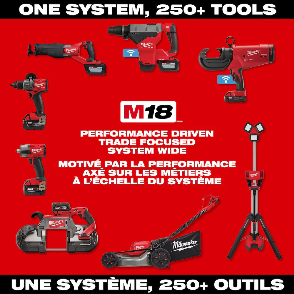 Milwaukee 48-11-1881 - 18V M18 Lithium-Ion Extended Capacity (XC) 8.0 Ah REDLITHIUM FORGE Battery