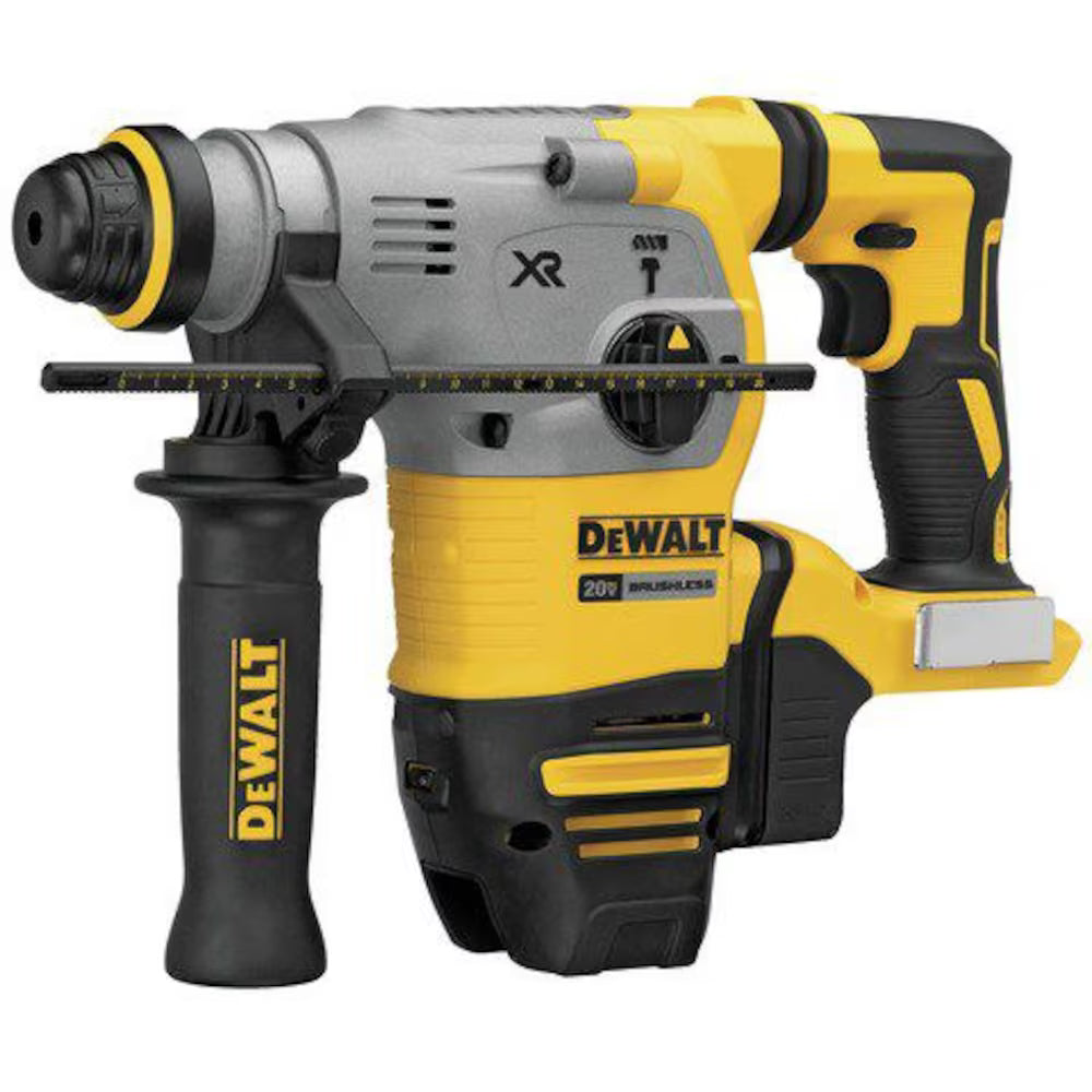 DEWALT DCH293B - 20V MAX XR Lithium-Ion Cordless Brushless 1-1/8-inch SDS-plus L-Shape Concrete/Masonry Rotary Hammer (Tool-Only)